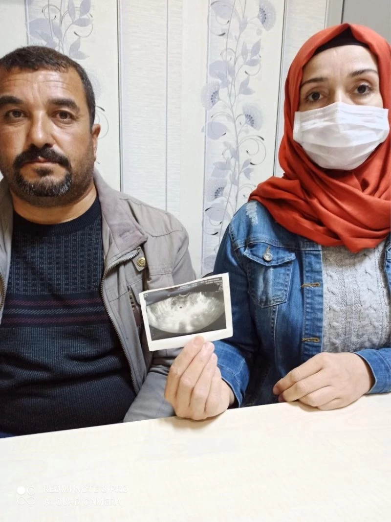 21 yıllık evliliğinin meyvesini sonunda aldı
