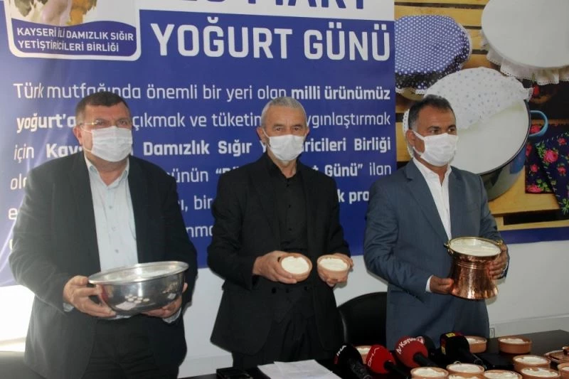 Damızlık ve Sığır Yetiştiricileri Birliği 23 Mart’ın ’Dünya Yoğurt Günü’ olmasını istiyior
