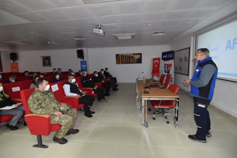 Deprem kuşağındaki Tekirdağ’da afet eğitimleri sürüyor
