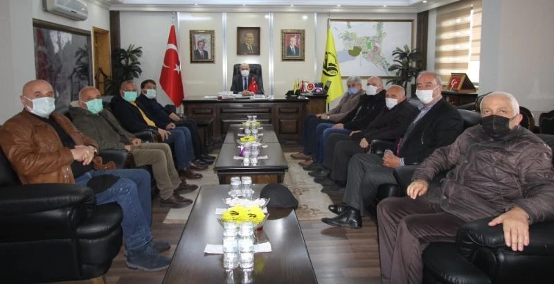 Gazetecilerden Başkan Pekmezci’ye ziyaret
