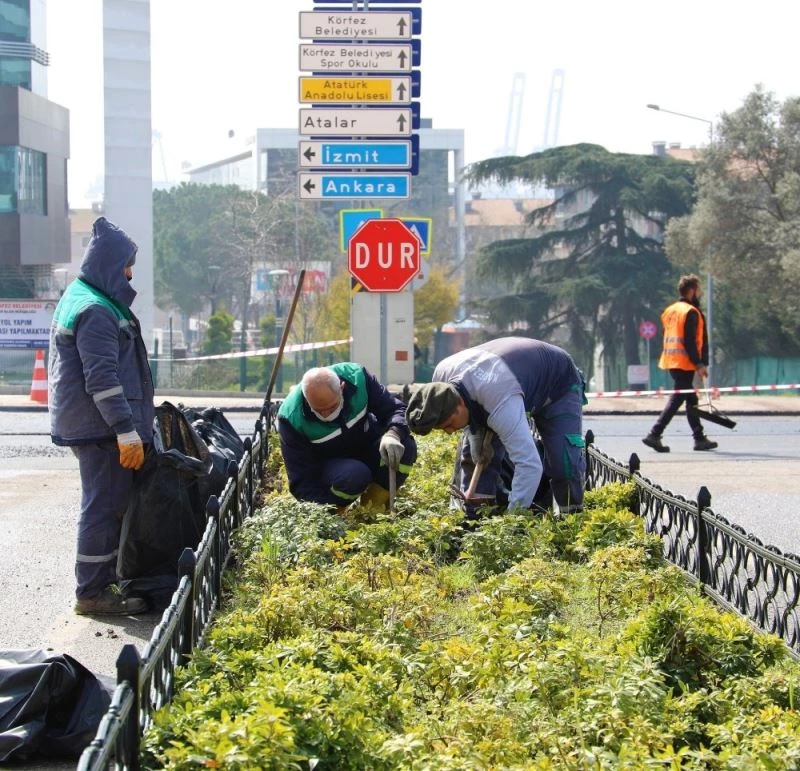 Körfez’in yeşiline binlerce fidanlık katkı

