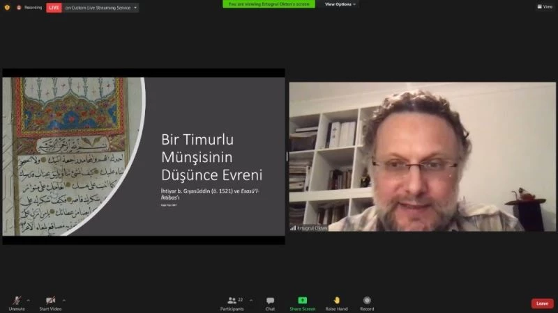 Ökten: “İnşa eserlerinin şiirsel ve estetik yönü vardı”
