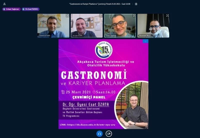 Özata “Hedefleriniz için sebat edin”
