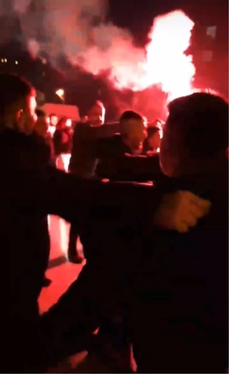 Çok yüksek riskli Samsun’da asker uğurlamasında şok görüntüler
