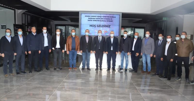 ADASO yönetiminden Model Fabrikada inceleme
