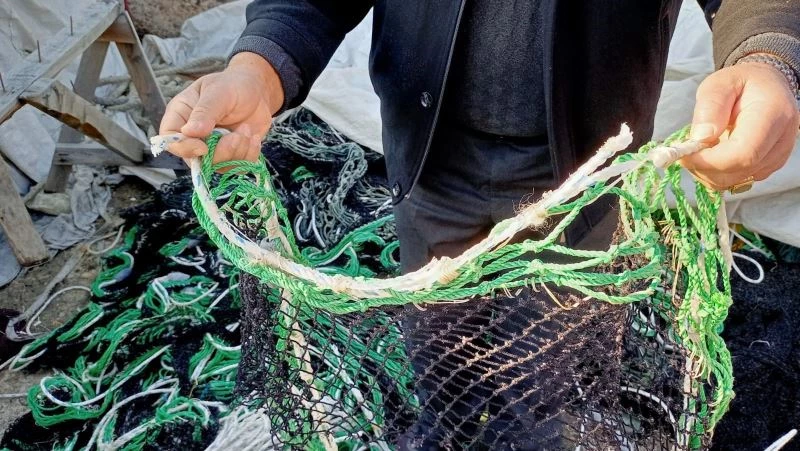 Balıkçıların ağda kullandıkları kurşunları çalındı
