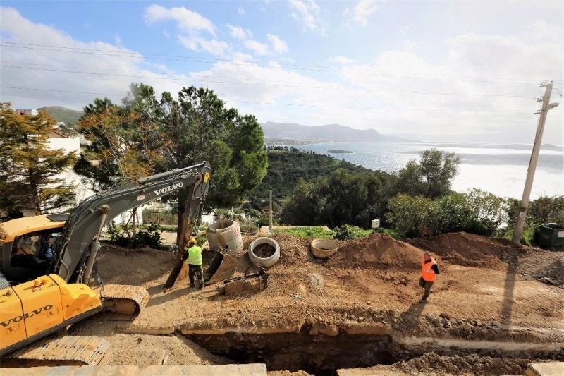 Bodrum Turgutreis’te 60 kilometre Kanalizasyon hattı tamamlandı
