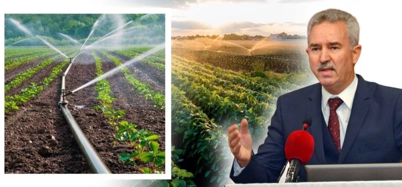 Bireysel Sulama Sistemleri için yüzde 50 hibe desteği müracaatları başladı
