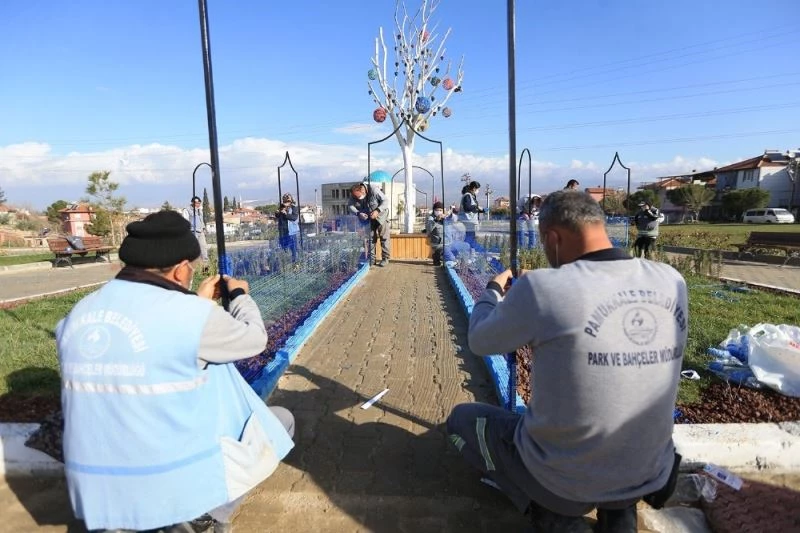 Pamukkale’de yeşil alanlar 1,5 milyon metrekareyi buldu
