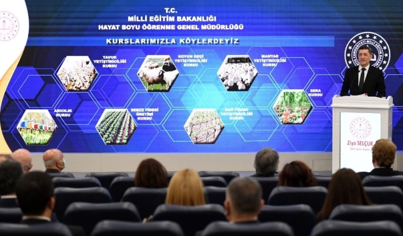 Bakanı Selçuk, “380’e yakın kurs programı hazırlandı ve hepsi hayatın gerçekleriyle uyumlu”