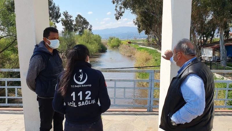 Köprüden suya atladığı iddia edilen yaşlı adam için arama çalışması başlatıldı
