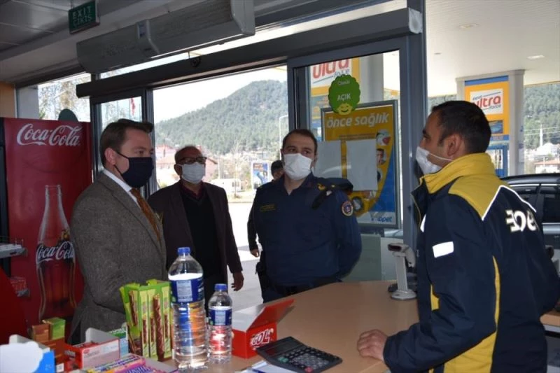 Akseki Kaymakamı Hülür esnafı denetledi