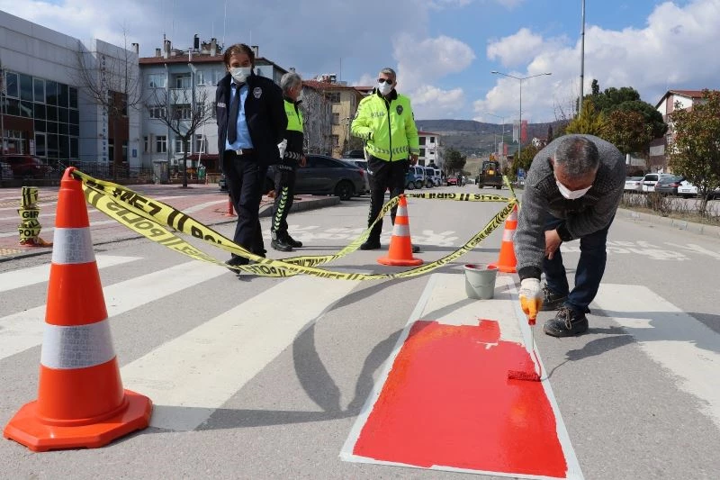 Amasya’da yaya geçitlerinde 