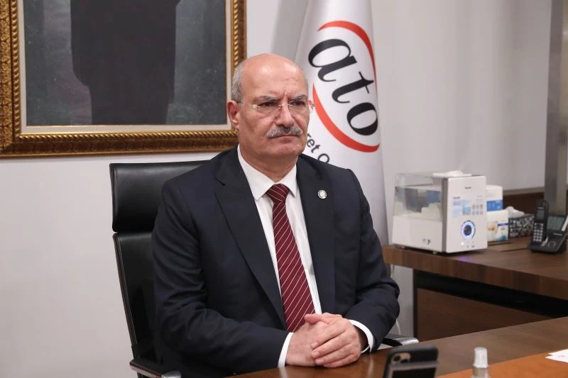 ATO Başkanı Baran: “Kısa çalışma ödeneğinin yıl sonuna kadar uzatılması taraftarıyım”
