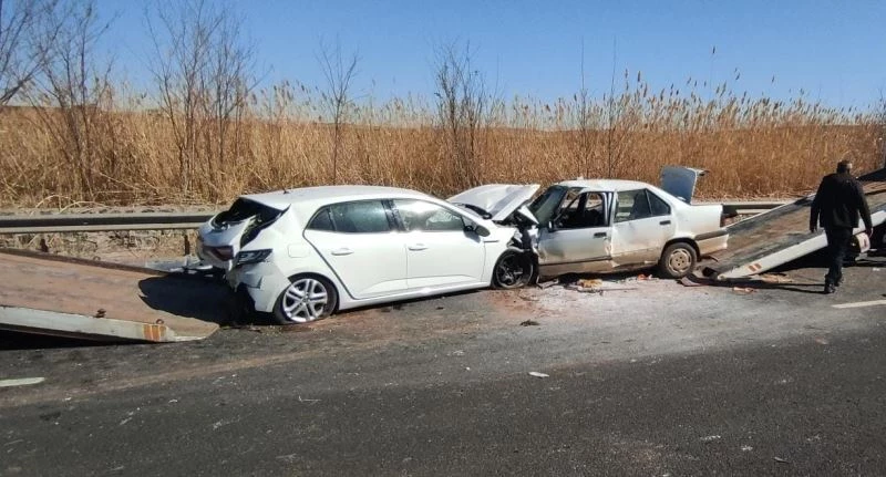 Hastane yolundaki feci kazanın ardından dram çıktı
