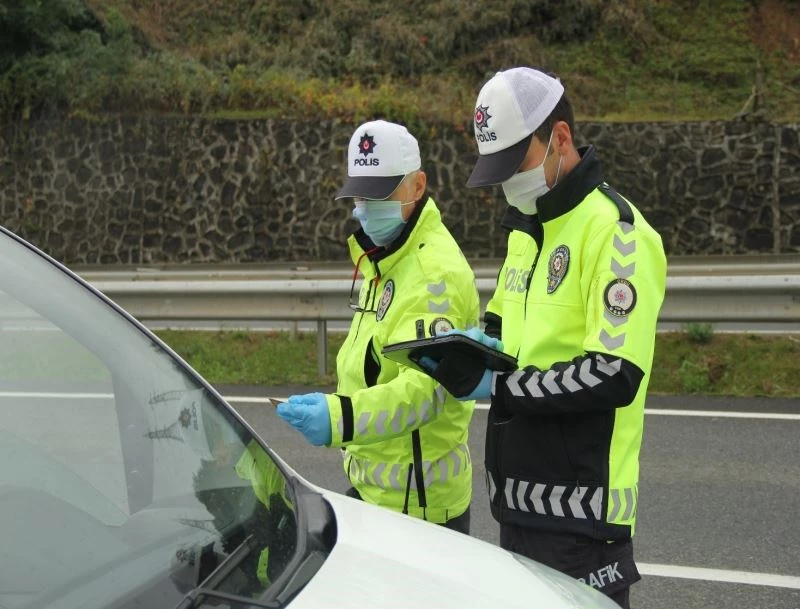 Ordu’da bir haftalık trafik bilançosu: Bin 258 araca ceza, 52 araç trafikten men
