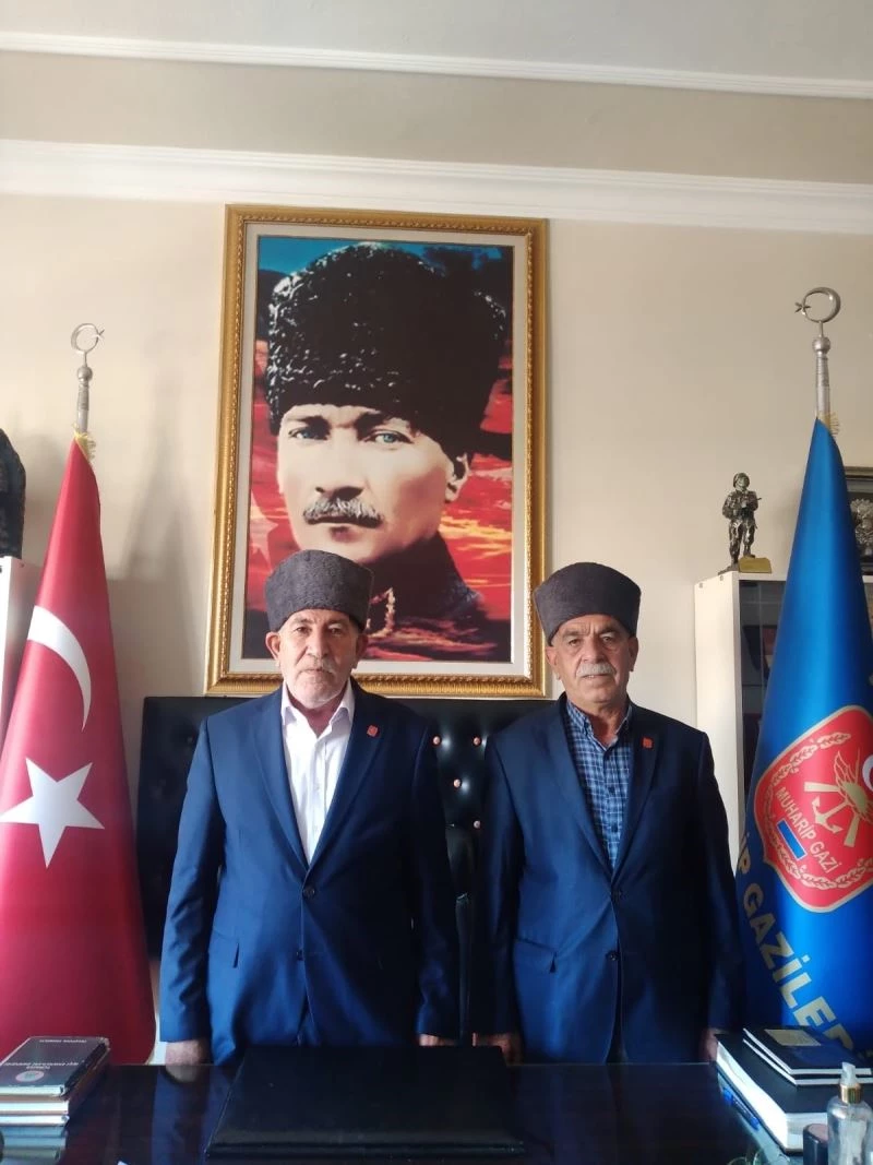 Muharip Gaziler Derneğinde Yuvarlakoğlu güven tazeledi
