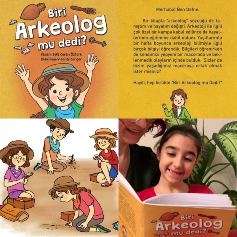 Kültür ve Turizm Bakanlığı’ndan minik okurlara yönelik “Biri Arkeolog mu dedi?” hikaye kitabı
