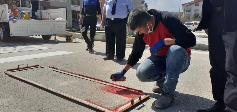 Osmancık’ta kırmızı çizgiler çekildi, öncelik yayaların oldu
