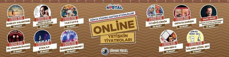 Kartal Belediyesi’nden tiyatroculara destek
