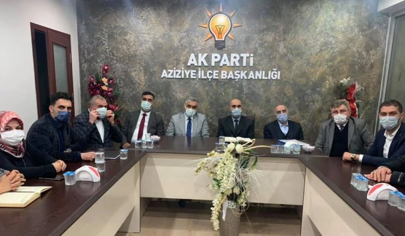 Büyükşehir’in kurmayları Aziziye ilçesindeydi
