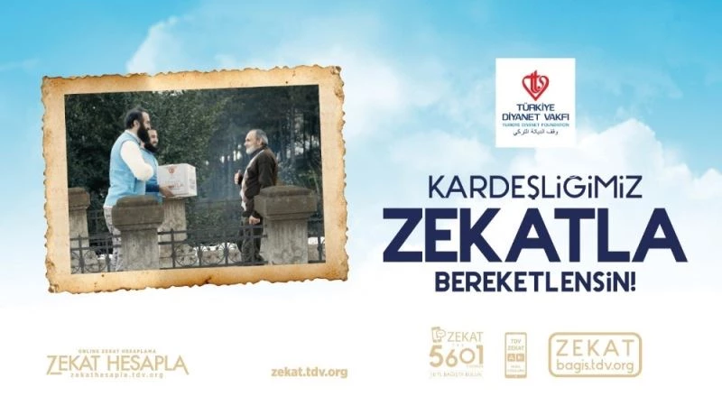 Türkiye Diyanet Vakfı’ndan zekat seferberliği
