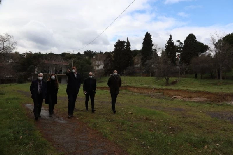 İBB’den Dragos arkeolojik kazı alanına ziyaret
