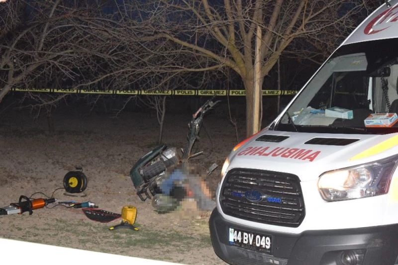 Elbisesini çapa makinesinde kaptıran yaşlı adam hayatını kaybetti