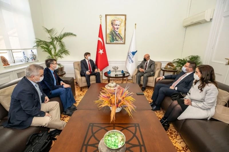 Büykşehir’de Soyer ve Kaseinov görüşmesi
