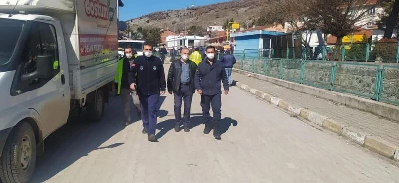 Dodurga beldesinde kontrollü normalleşme denetimi
