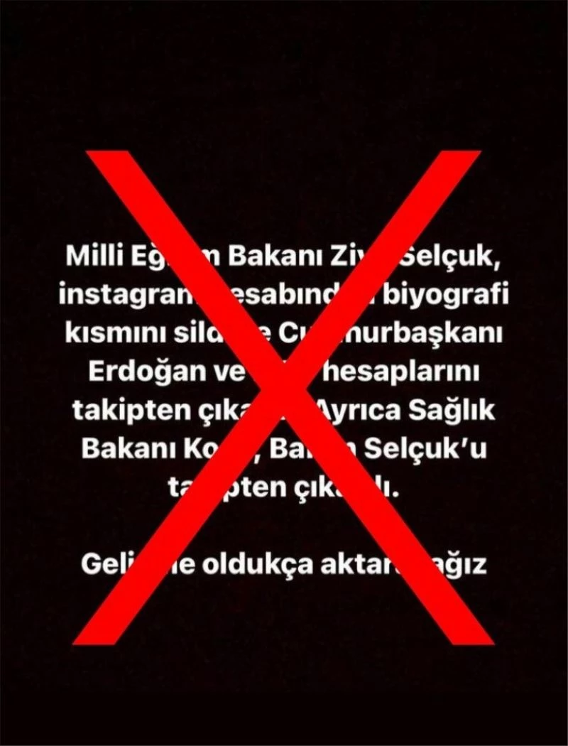 MEB: “Bakanlığımız resmi iletişim kanalları tarafından paylaşılmayan içeriklere itibar etmeyiniz”
