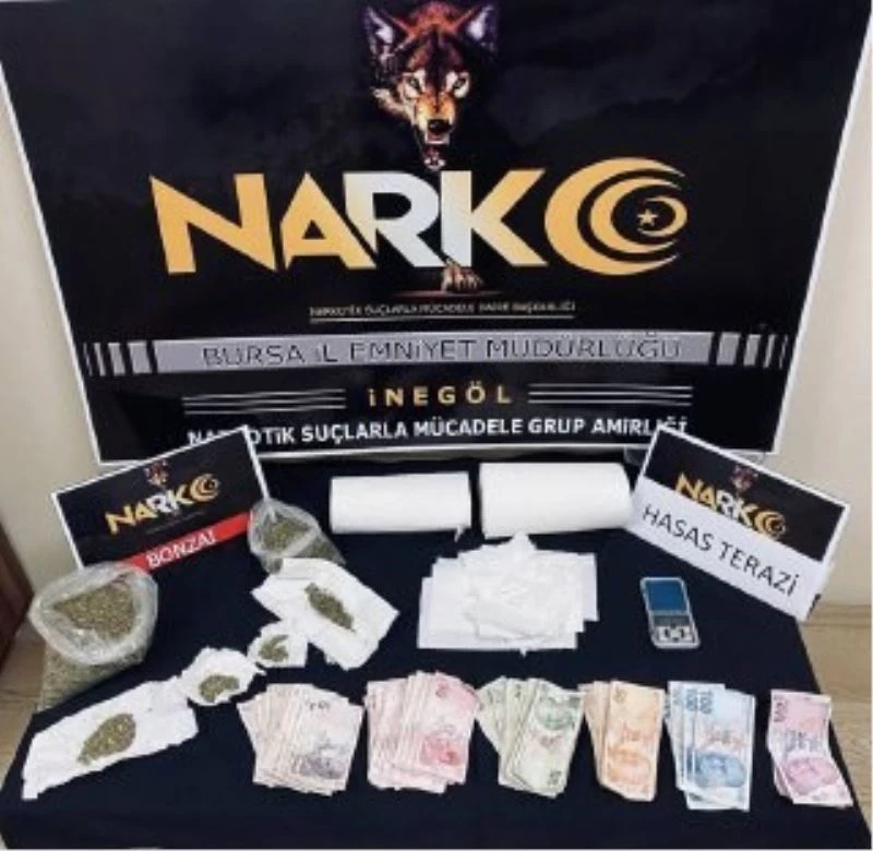 Uyuşturucuları sobaya atarak yakmaya çalıştı
