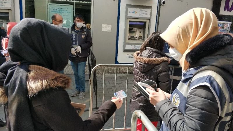 Samsun’da Mecidiye Caddesi’nde HES kodu uygulaması
