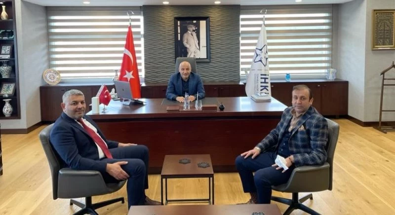 Malatya TSO Başkanı Sadıkoğlu, İHKİB Başkanı’nı ziyaret etti
