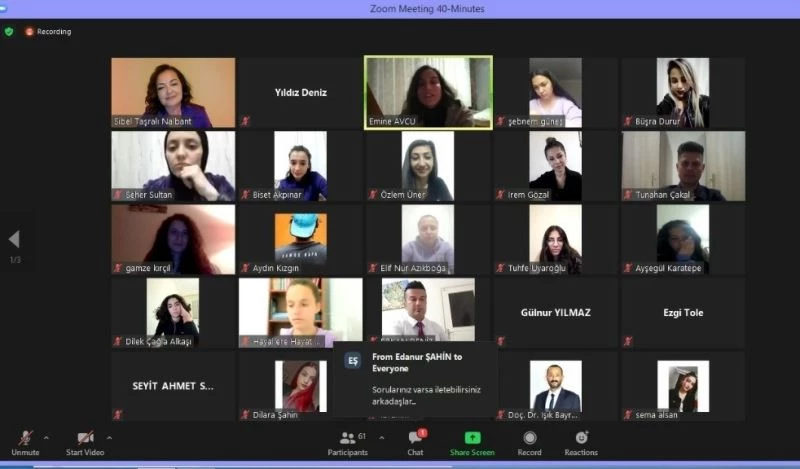 ALKÜ’de Sporla Güçlenen Kadınlar söyleşisi düzenlendi
