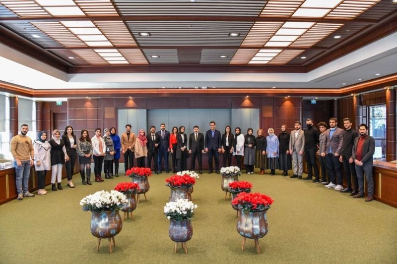 DÜ öğrencileri milletin evi Cumhurbaşkanlığı külliyesinde
