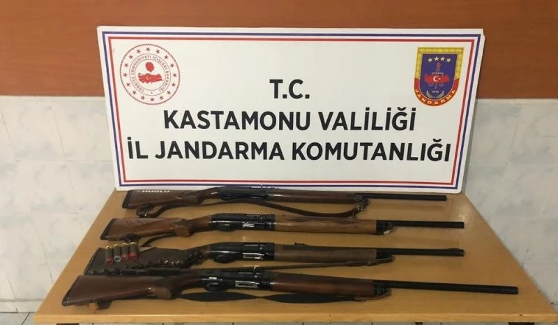Kastamonu’da kaçak avlanan 4 kişiye 5 bin 808 lira para cezası
