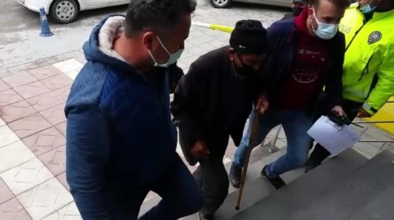 Tacizci yaşlı adam tutuklandı
