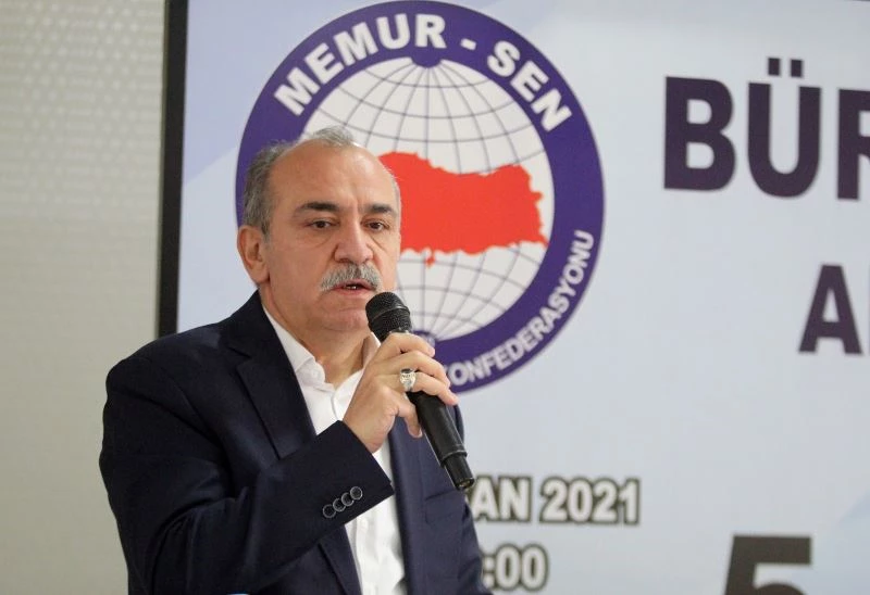 Büro Memur Sen Başkanı Yazgan, Antalya Şubesinin Genel Kuruluna katıldı
