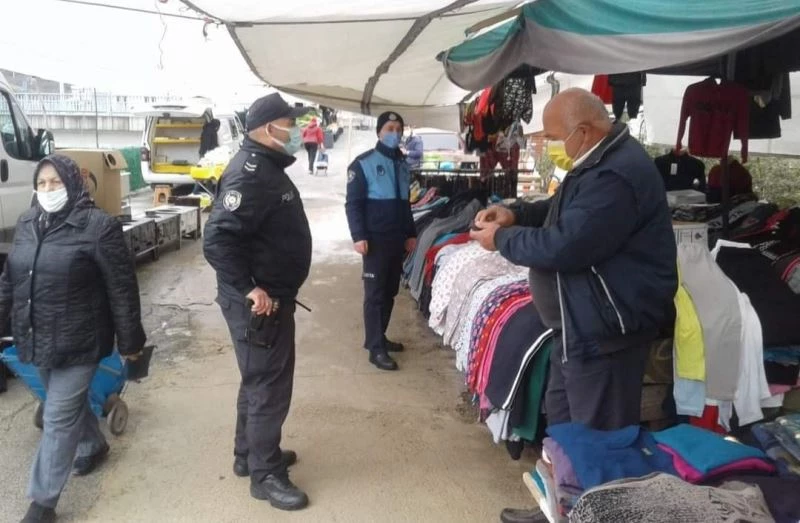 Yakakent’te pazar esnafına HES kodu sorgulaması
