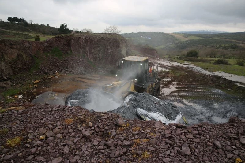 Atık dökenler hakkında adli işlem başlatıldı
