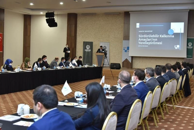 Karatay Belediyesinden “Sürdürülebilir Kalkınma Hedeflerinin İzlenmesi Eğitim Programı”
