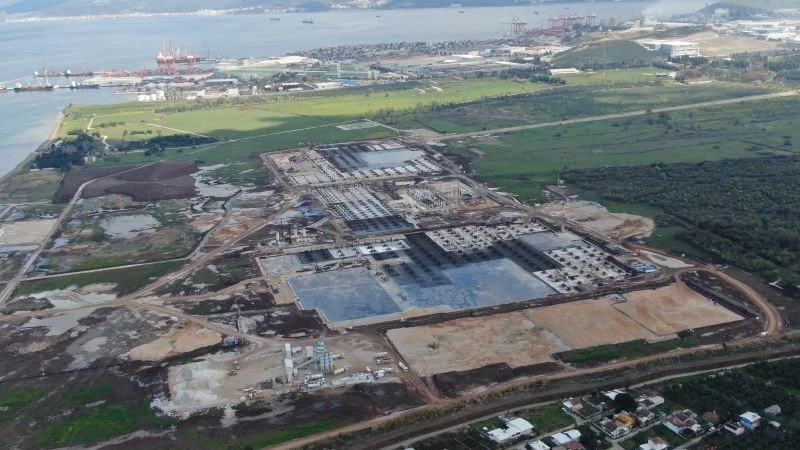 (Özel) TOGG inşaatı hızla yükseliyor, büyük proje canlı yayında izlenecek
