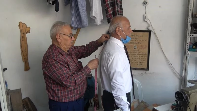 Hatay’ın yarım asırlık diplomalı terzisi
