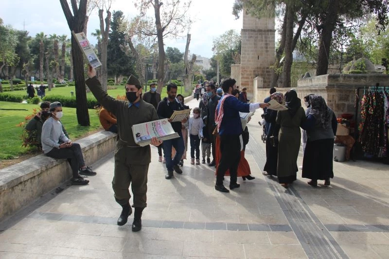 Şanlıurfa’da kurtuluş gazetesinin dağıtımı canlandırıldı
