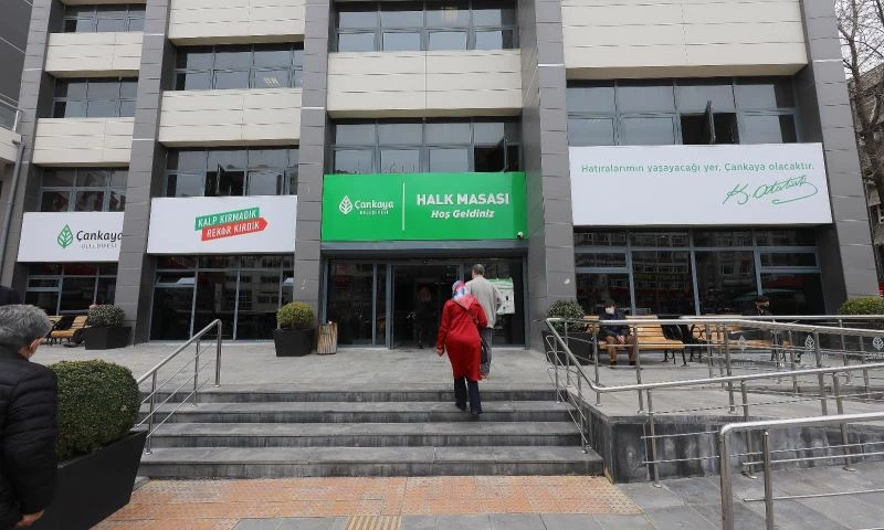 Çankaya’da işlemler Halk Masası’nda 4 dakika çözülüyor
