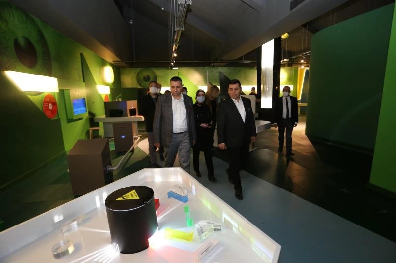 Antalya Bilim Merkezi, makine mühendislerini ağırladı
