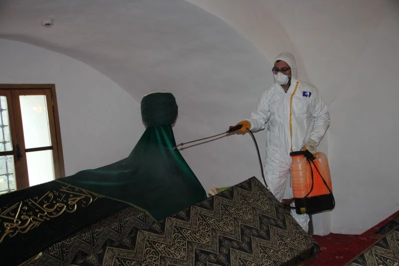 Şeyh Edebali türbesinde Ramazan hazırlıkları tamam
