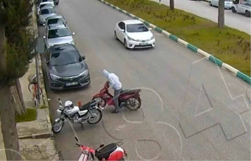 Suç makinesi hırsızlık zanlısı 112 kamera incelenerek yakalandı
