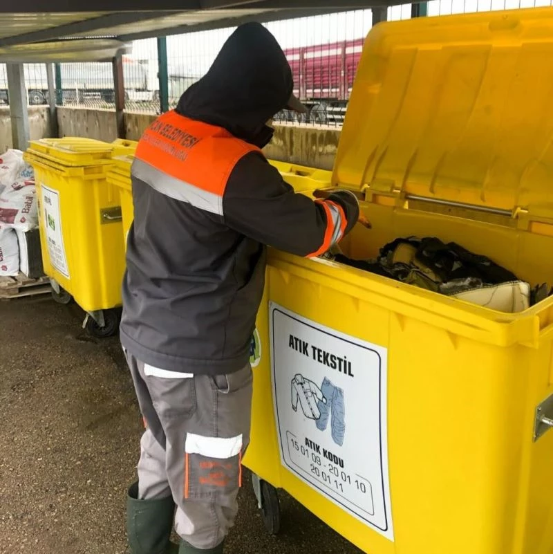 Sincan Belediyesinden 1. sınıf atığa destek
